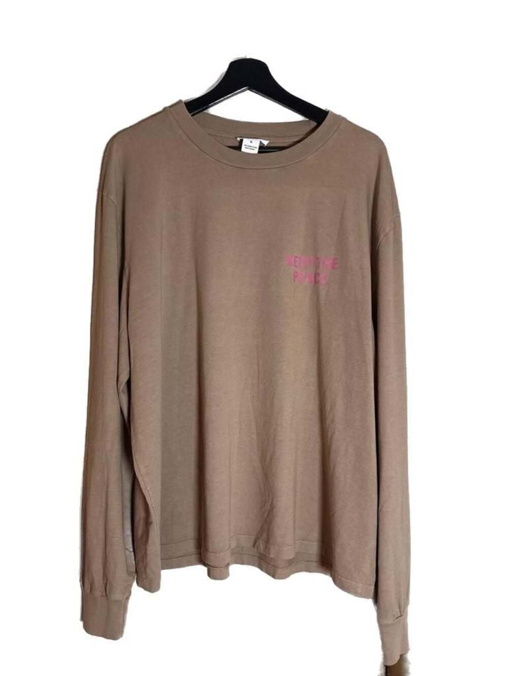 URTHWEAR Keep The Peace Organic Cotton Long Sleeve Tee - XL